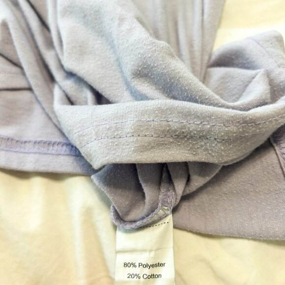 SHEIN Palm Springs Graphic Tee Purple Short Sleeve Coachella Valley Size Small - Picture 5 of 6